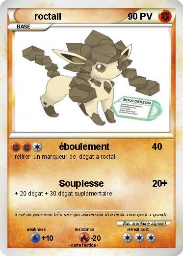 Pokemon roctali