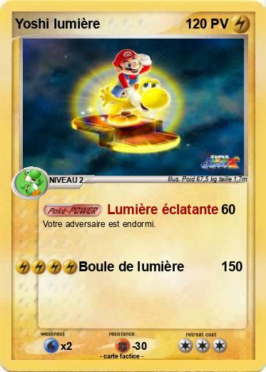 Pokemon Yoshi lumière
