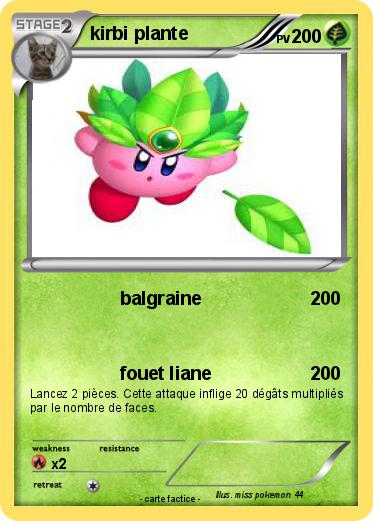 Pokemon kirbi plante