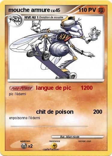 Pokemon mouche armure
