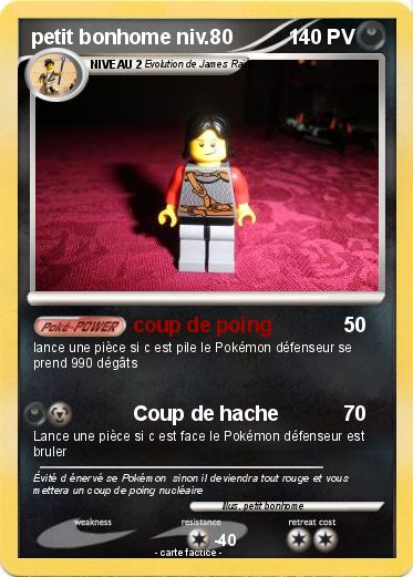 Pokemon petit bonhome niv.80