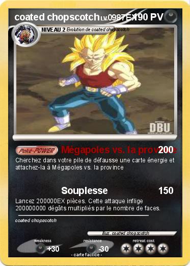 Pokemon coated chopscotch