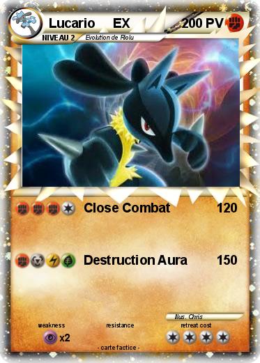 Pokemon Lucario     EX