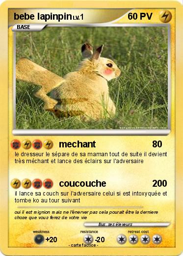 Pokemon bebe lapinpin