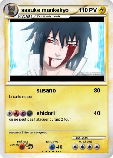 Pokemon sasuke mankekyo