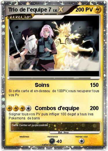 Pokemon Trio de l'equipe 7