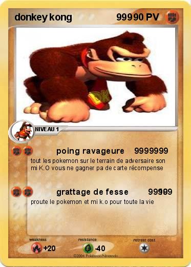 Pokemon donkey kong                 999