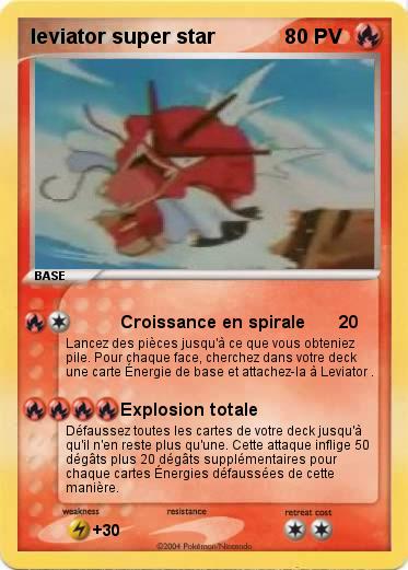 Pokemon leviator super star