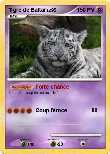 Pokemon Tigre de Baltar