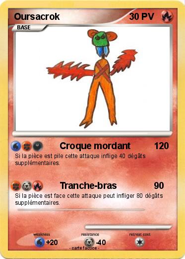 Pokemon Oursacrok