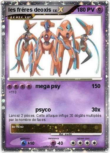 Pokemon les fréres deoxis