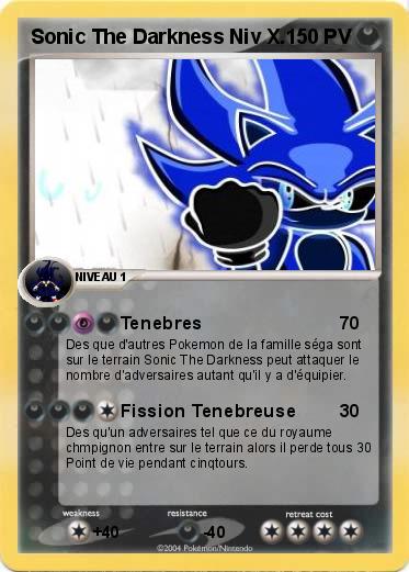 Pokemon Sonic The Darkness Niv X.
