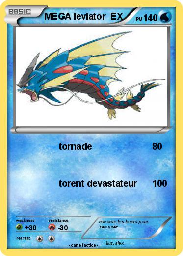 Pokemon MEGA leviator  EX