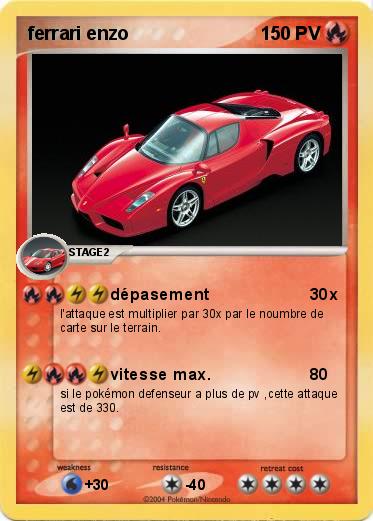 Pokemon ferrari enzo