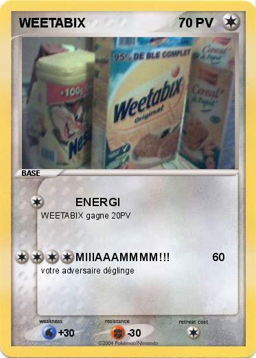 Pokemon WEETABIX