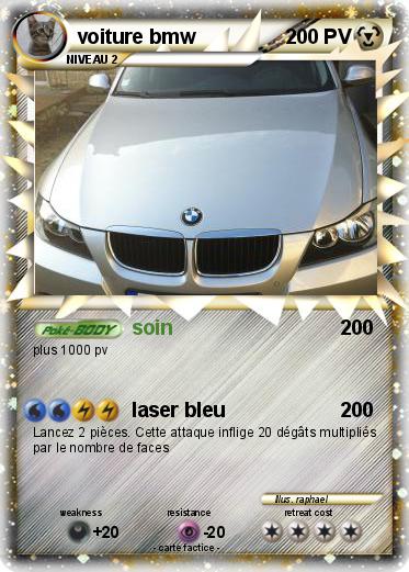 Pokemon voiture bmw