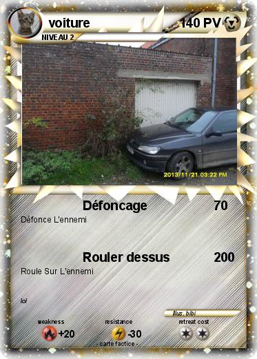 Pokemon voiture