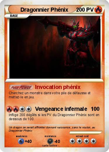 Pokemon Dragonnier Phénix