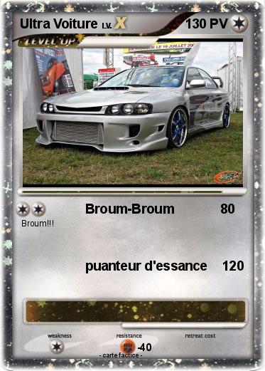 Pokemon Ultra Voiture