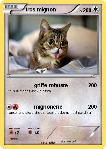 Pokemon tros mignon