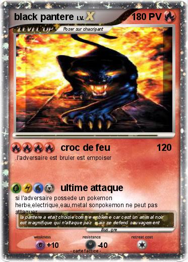 Pokemon black pantere
