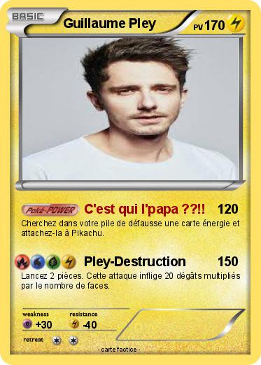 Pokemon Guillaume Pley