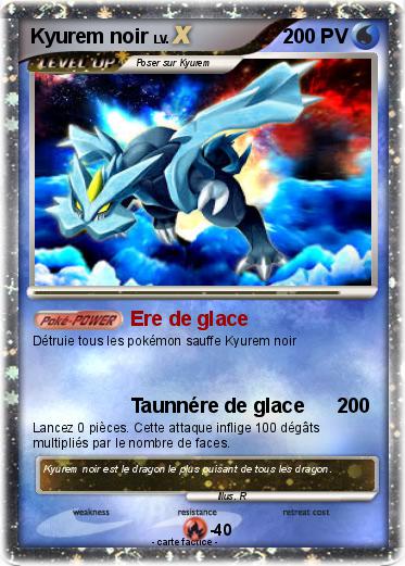 Pokemon Kyurem noir