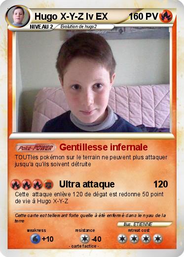 Pokemon Hugo X-Y-Z lv EX