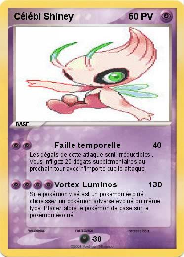 Pokemon Célébi Shiney