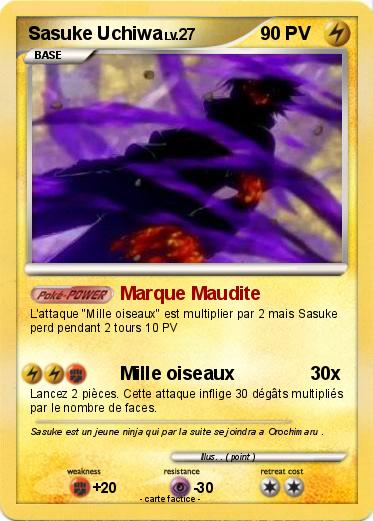 Pokemon Sasuke Uchiwa