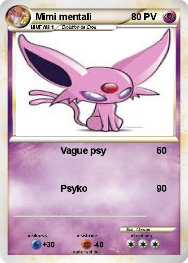 Pokemon Mimi mentali