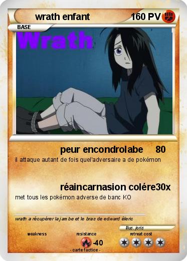 Pokemon wrath enfant
