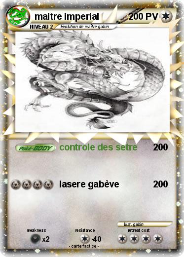 Pokemon maitre imperial