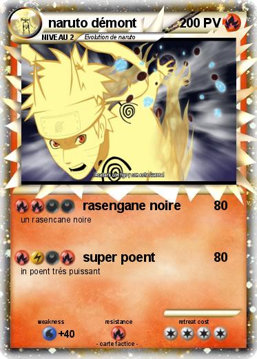 Pokemon naruto démont