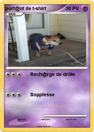 Pokemon port@nt de t-shirt