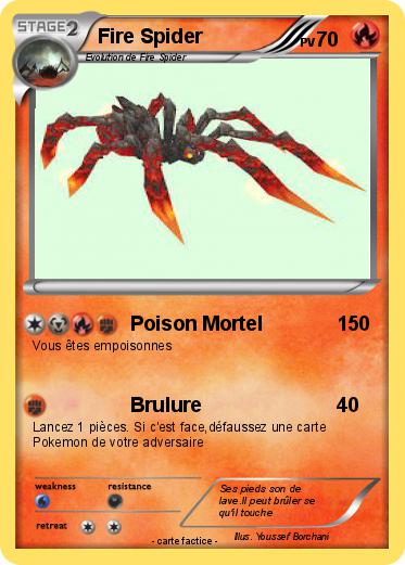 Pokemon Fire Spider