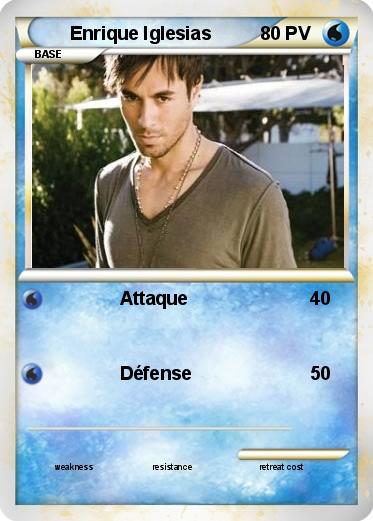 Pokemon Enrique Iglesias