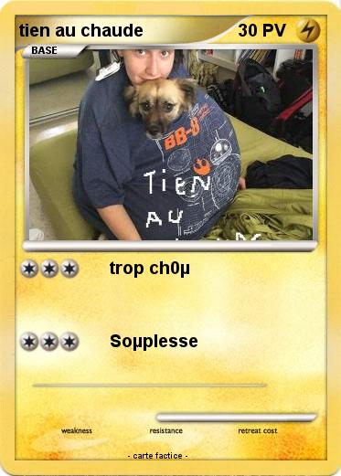 Pokemon tien au chaude