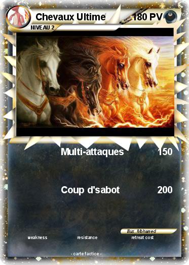 Pokemon Chevaux Ultime