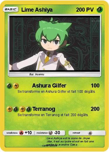 Pokemon Lime Ashiya