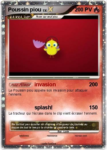Pokemon Poussin piou