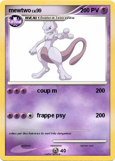 Pokemon mewtwo