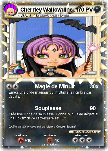 Pokemon Cherrley Wallowdine