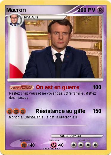 Pokemon Macron