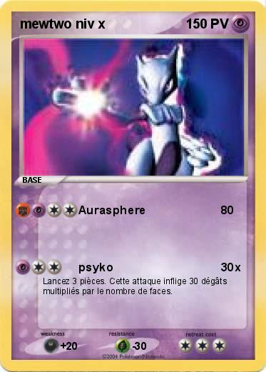 Pokemon mewtwo niv x