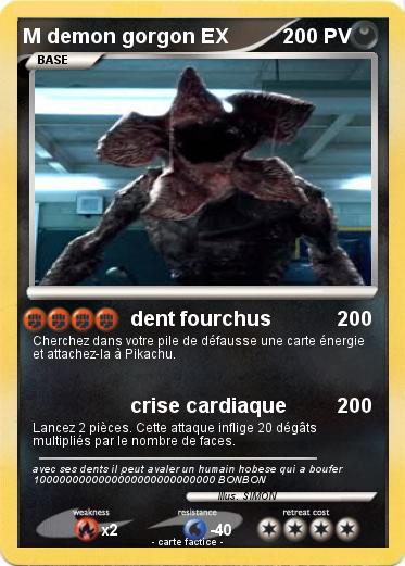Pokemon M demon gorgon EX
