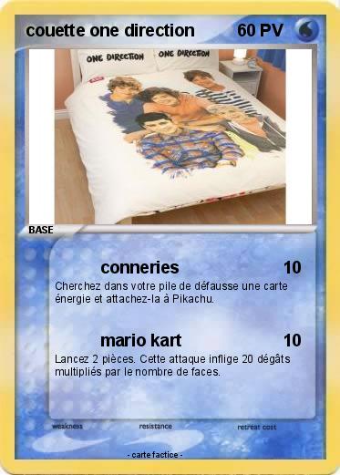 Pokemon couette one direction