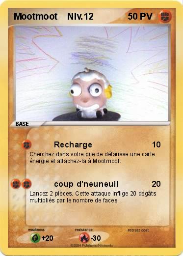 Pokemon Mootmoot    Niv.12