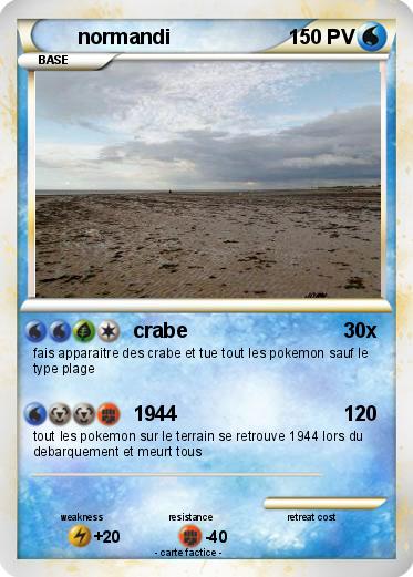 Pokemon normandi