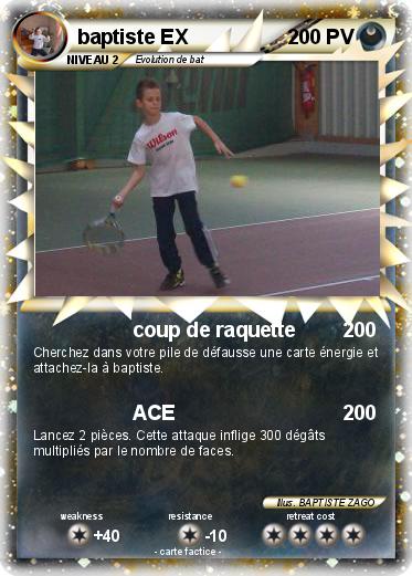 Pokemon baptiste EX